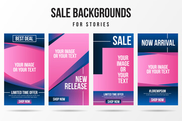 Trendy editable sale, special offer and new release template for social networks stories.Cover social media background. Can be use for, website, mobile app, poster, flyer, coupon, web design.