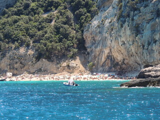 Spojzenie na Sardynie z wody