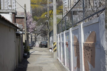 Demolition of Hyeonjo-dong in Seoul서울 현저동 철거 중인 모습