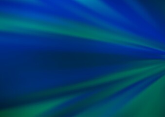 Dark BLUE vector abstract blurred template.