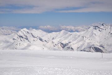 Obraz premium berge wolken