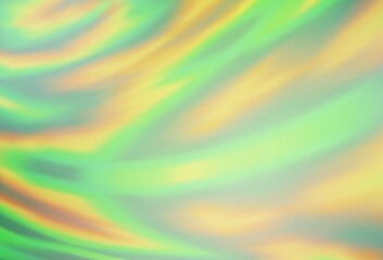 Light Green vector glossy abstract background.