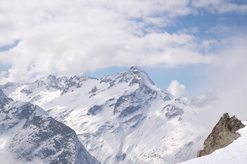 Obraz premium berge wolken