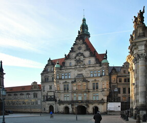 Fototapeta premium Residenz Schloss in Dresden, Sachsen