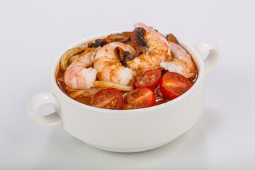 Thai cuisine Tom Yam soup