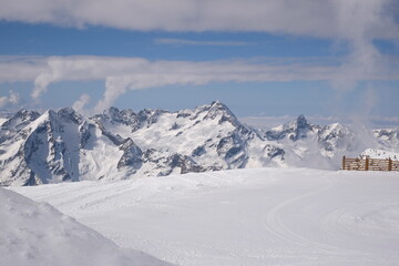Obraz premium berge schnee