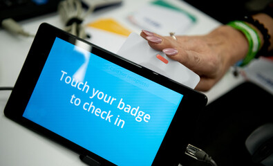 Scanning Using Smart Phone or Tablet at an Event