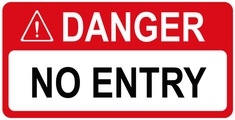 A sign that says : DANGER NO ENTRY.  WARNING. NO TRESPASSING.