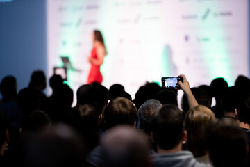 Business Presentation at a Conference