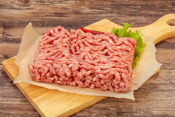 Minced meat - pork and beef