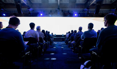 Audience at a Business Conference Meeting