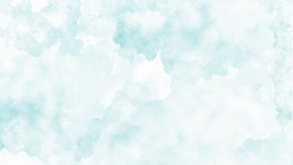 Light blue watercolor background for textures backgrounds and web banners design