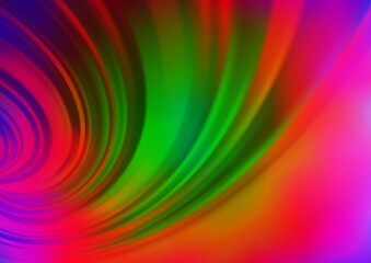 Light Multicolor, Rainbow vector abstract bright template.