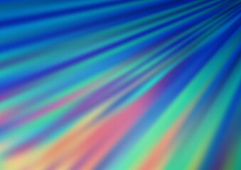 Light BLUE vector background with straight lines.