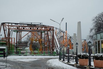 winter im prater wien