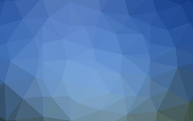Light BLUE vector blurry triangle pattern.