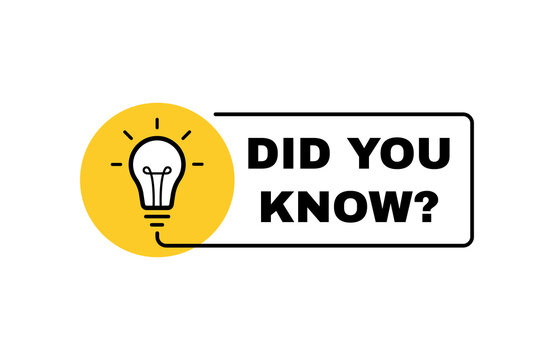 did you know?