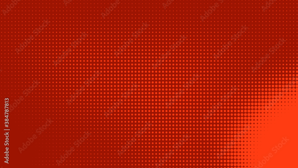 Poster dots halftone red purple color pattern gradient texture with technology digital background. dots pop