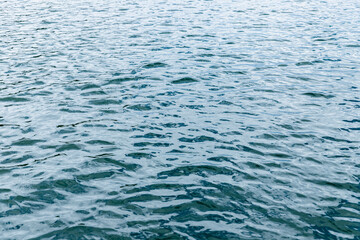 Small waves on the water. Ripples. Abstract background for wallpaper.