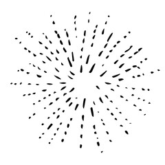 doodle design element, starburst doodle ,sparkling doodle,firework doodle.