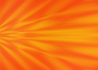 Light Orange vector blurred bright background.