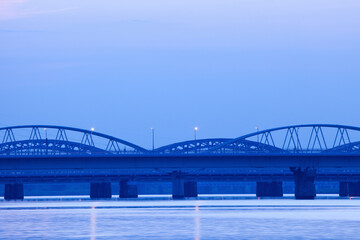 Obraz premium 大阪淀川の朝