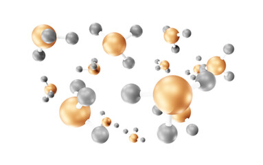 3d illustration viphosphine detected phosphorus in Venus atmosphere And possible life indicators PH3, Matter, Phosphorus, Phosphine