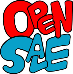 OPEN,SALE