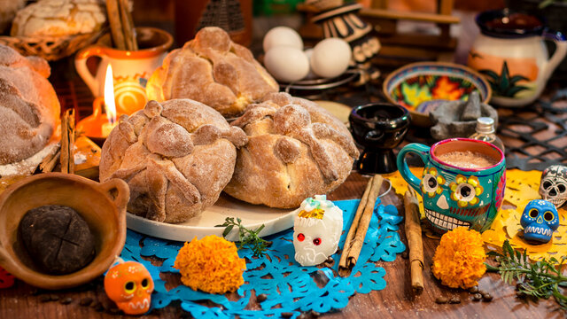 OFRENDA DIA DE MUERTOS MEXICO 