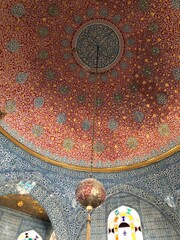 interior of the mosque