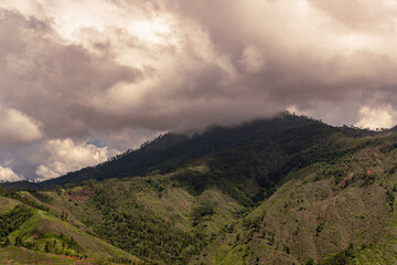 Landscape Cordillera Central, Dominican Republic