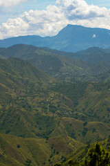 Landscape Cordillera Central, Dominican Republic
