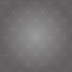 ダマスク模様　シームレスパターン　壁紙 背景　グレー