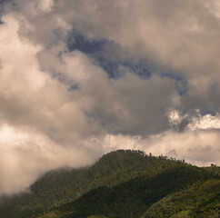 Landscape Cordillera Central, Dominican Republic