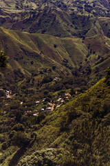 Fototapeta na wymiar Landscare Cordillera Central, Dominican Republic