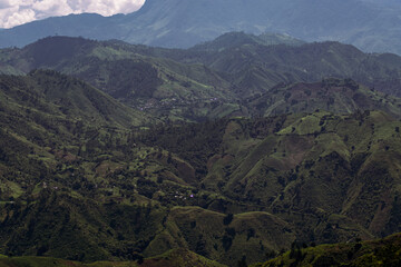 Landscape Cordillera Central, Dominican Republic