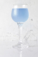  Glass of Aviation cocktail