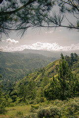 Landscape Cordillera Central, Dominican Republic