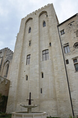 Tour du palais des Papes d'Avignon, France