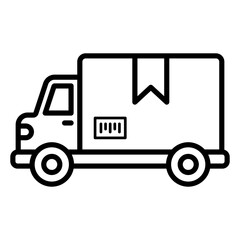 Fototapeta premium Delivery Truck 