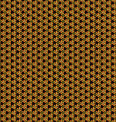 .Illustration abstract flowers patterns