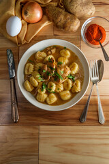 Hungarian Chicken Paprikash Gnocchi