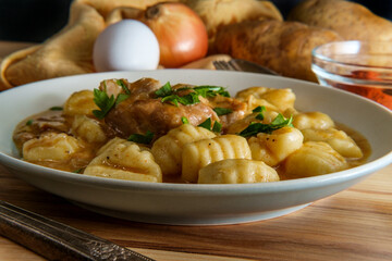 Hungarian Chicken Paprikash Gnocchi