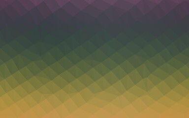 Dark Multicolor, Rainbow vector triangle mosaic template.
