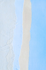 Classic vintage and old looking crumpled paper background. Retro cardboard texture. Grunge paper for drawing. Ancient book page. Present wrapping.