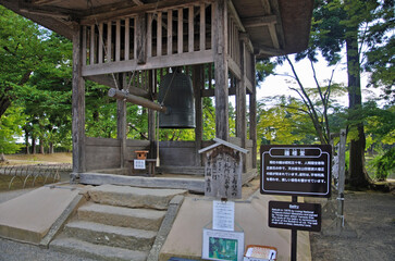 岩手県　平泉・毛越寺　鐘楼堂