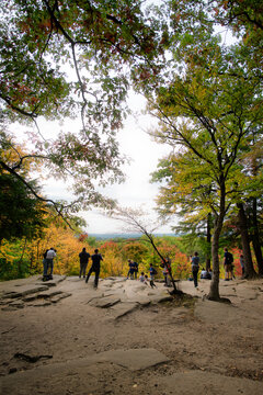 Fall Color In The Cuyahoga Valley National Park In Ohio