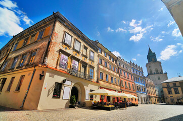 Ulice starego miasta w  Lublinie © robnaw