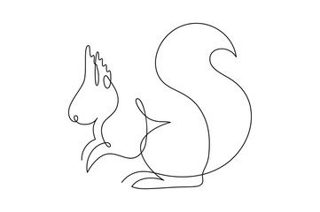 lineart squirl