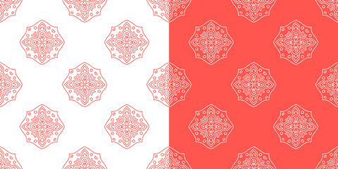 Seamless pattern, Wallpaper. Elegant and classic texture. Luxury ornament. Layout for fabric and textiles, Wallpaper.
